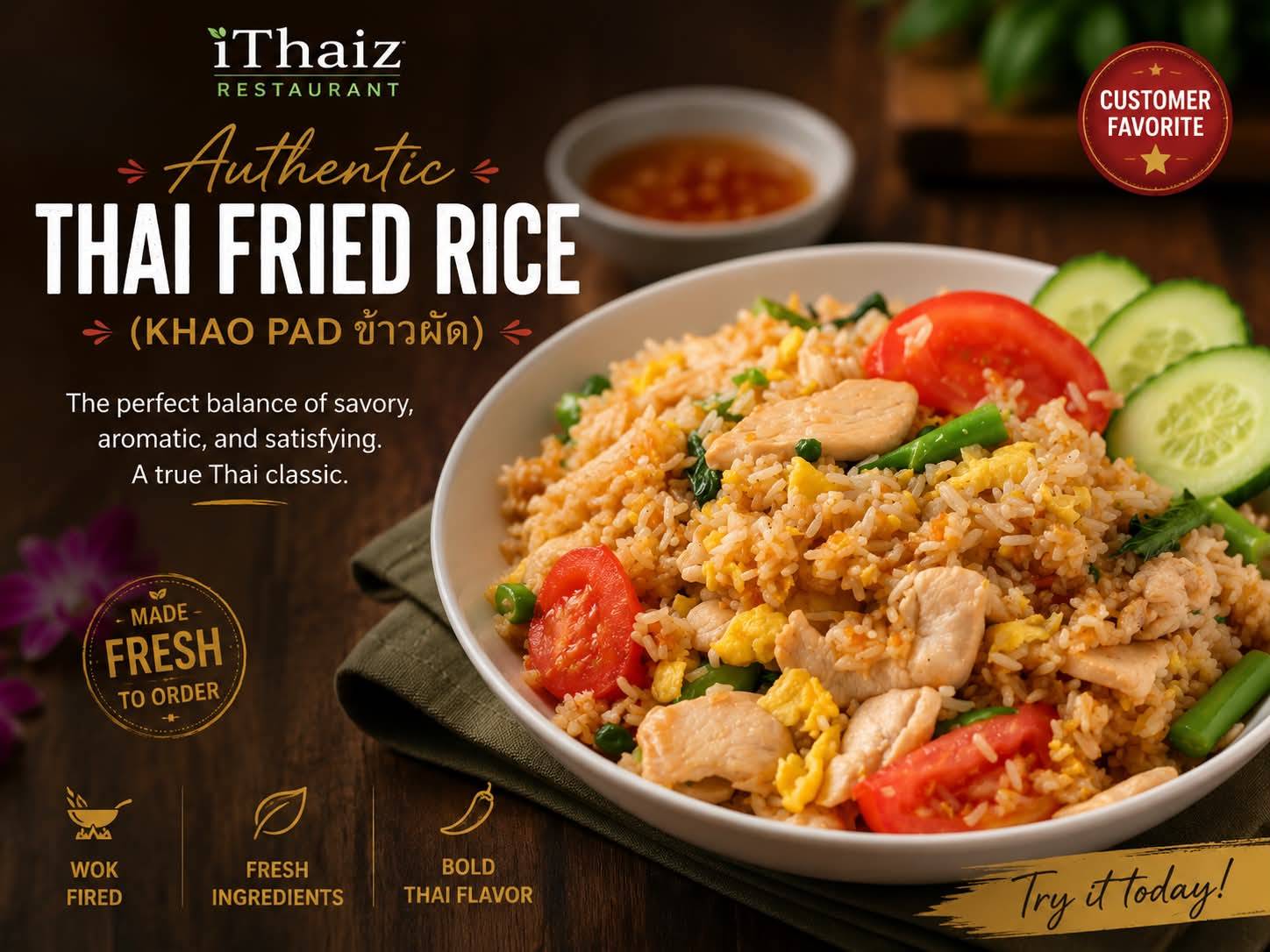 Dish from the iThaiz food gallery